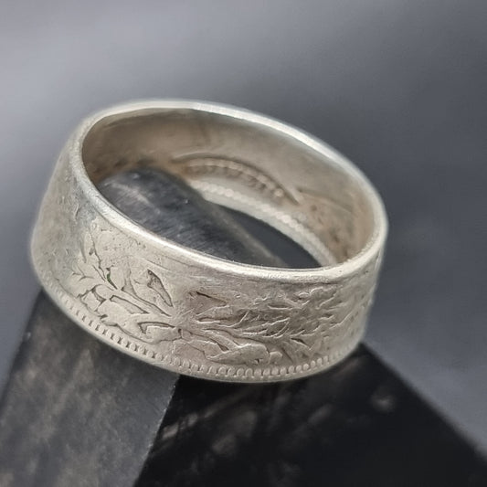 Myntring sølv, 2 FR 1943 (SOLGT)